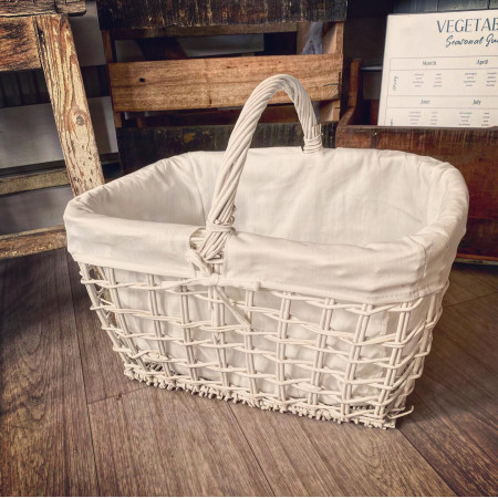 Prútený kôš White