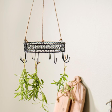 Stropný vešiak s háčikmi Simple Living