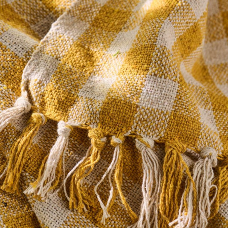 Prehoz Natural and Yellow Checks