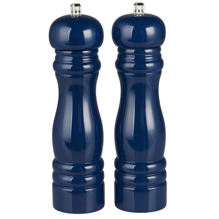 Set mlynčekov na soľ a korenie Dark Blue