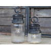 Lampáš French Stable s prúžkami - 30 cm