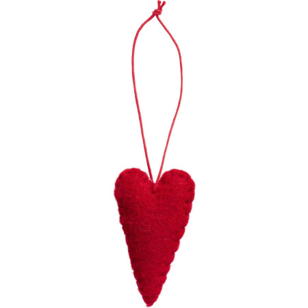 Textilné srdiečko Red Heart