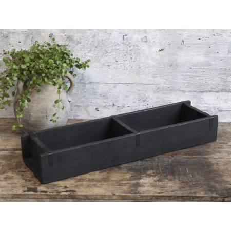 Drevená debnička Chic Black - veľká