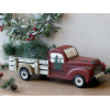 Drevené auto  Vintage Christmas