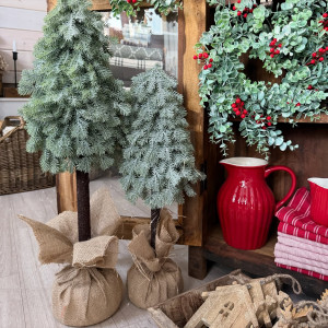 Stromček na pníku 68 cm