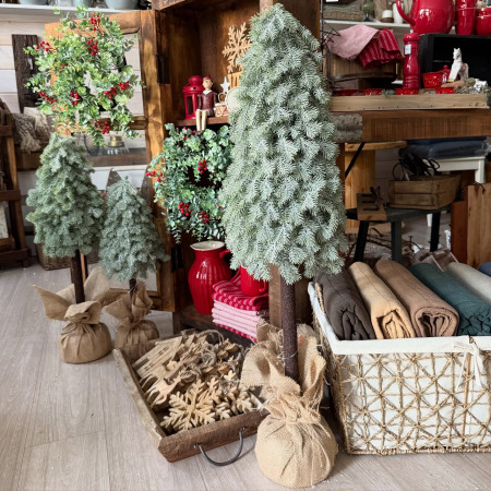 Stromček na pníku 86 cm