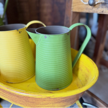 Kovový džbán Vintage Green