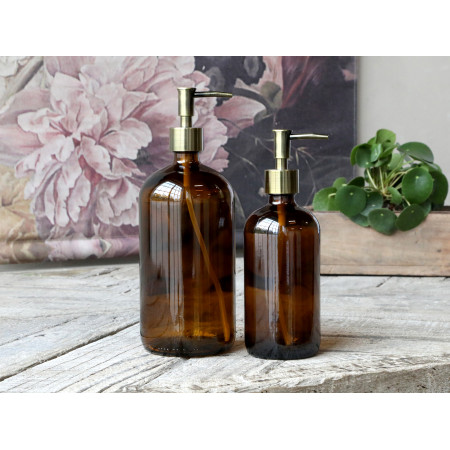 Sklenený dávkovač Brown 1000 ml