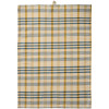 Bavlnená utierka Yellow and Blue Checks