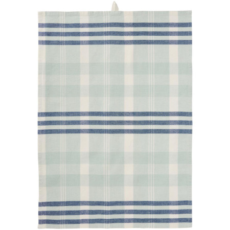 Bavlnená utierka Light Blue with Dark Blue Stripes