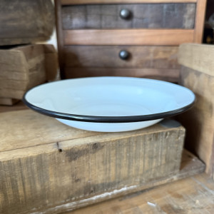 Smaltovaný tanier Vintage Enamel