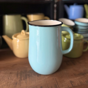 Smaltovaný džbán 2500 ml - svetlomodrý