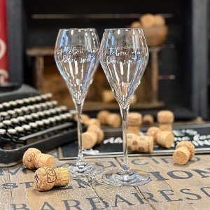 Darčekový set pohárov S tebou ma baví svet - biely