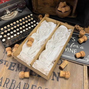 Darčekový set pohárov S tebou ma baví svet - biely