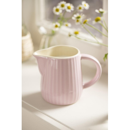 Džbánik na mlieko - ružový