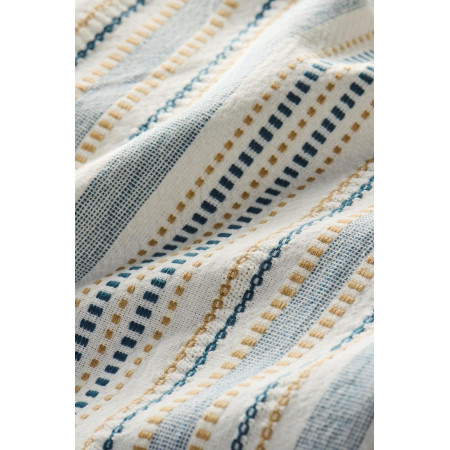 Bavlnená utierka Yellow and Blue Stripes